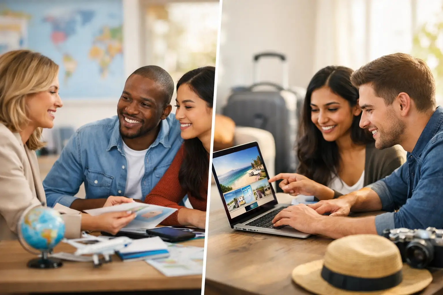 Travel Agent Versus Online Booking: Which Wins?